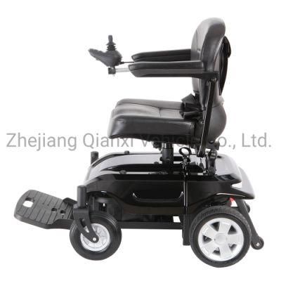 Wheelchair for The Disabled with Bags of Leather