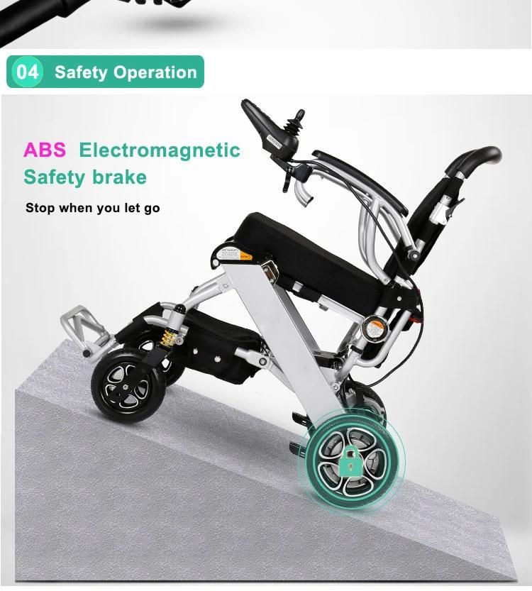 Folding Ghmed Carton China Electric Power Chairs a Stair Climbing Wheel Chair Wheelchair with UL