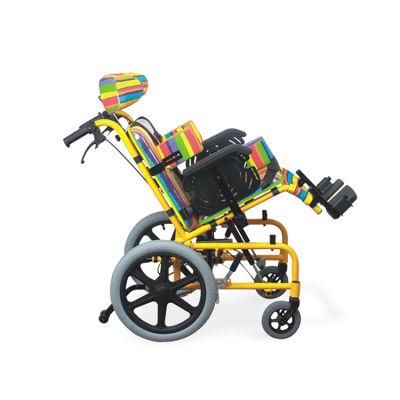 Child Cerebral Palsy Wheelchair Lightweight Comfortable Reclining Wheelchair Trw985lbgy