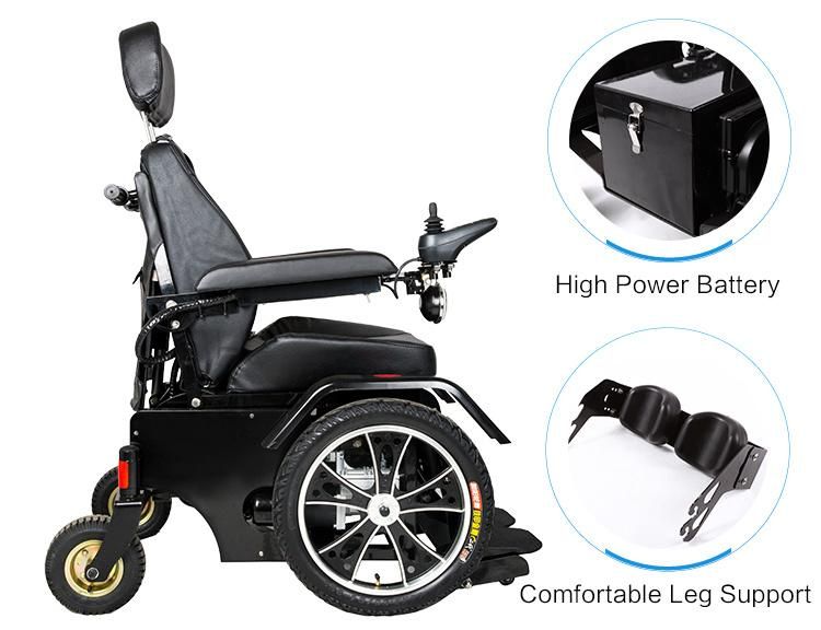 Strong Motor Standing Electric Wheelchair for Elder