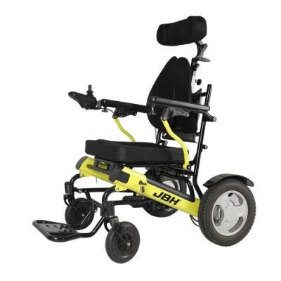 Jbh D11 Folding Portable Electric Wheelchair with Comfortable Headrest