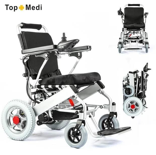 Light Weight Travel Electric Foldable Power Wheelchair with Ce ISO