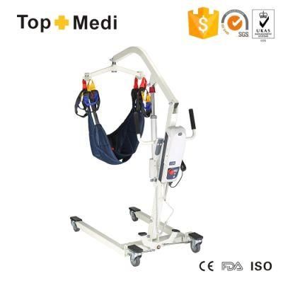 Medical Quality 800mm Maximun Fork Distance Foldable Electric Patient Transfer Lift