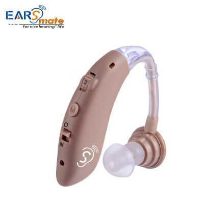 Best Earsmate Hearing Aid Rechargeable Battery 500+ Times Cycle and Adjustable