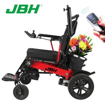 Remote Control Intelligent Folding Large Wheel D19 Electric Wheelchair Has a 200 Watt Motor