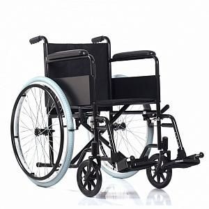 Alloy Rehabilitation Therapy Supplies Standard Basic Steel Manual Portable Handicapped Wheel Chair