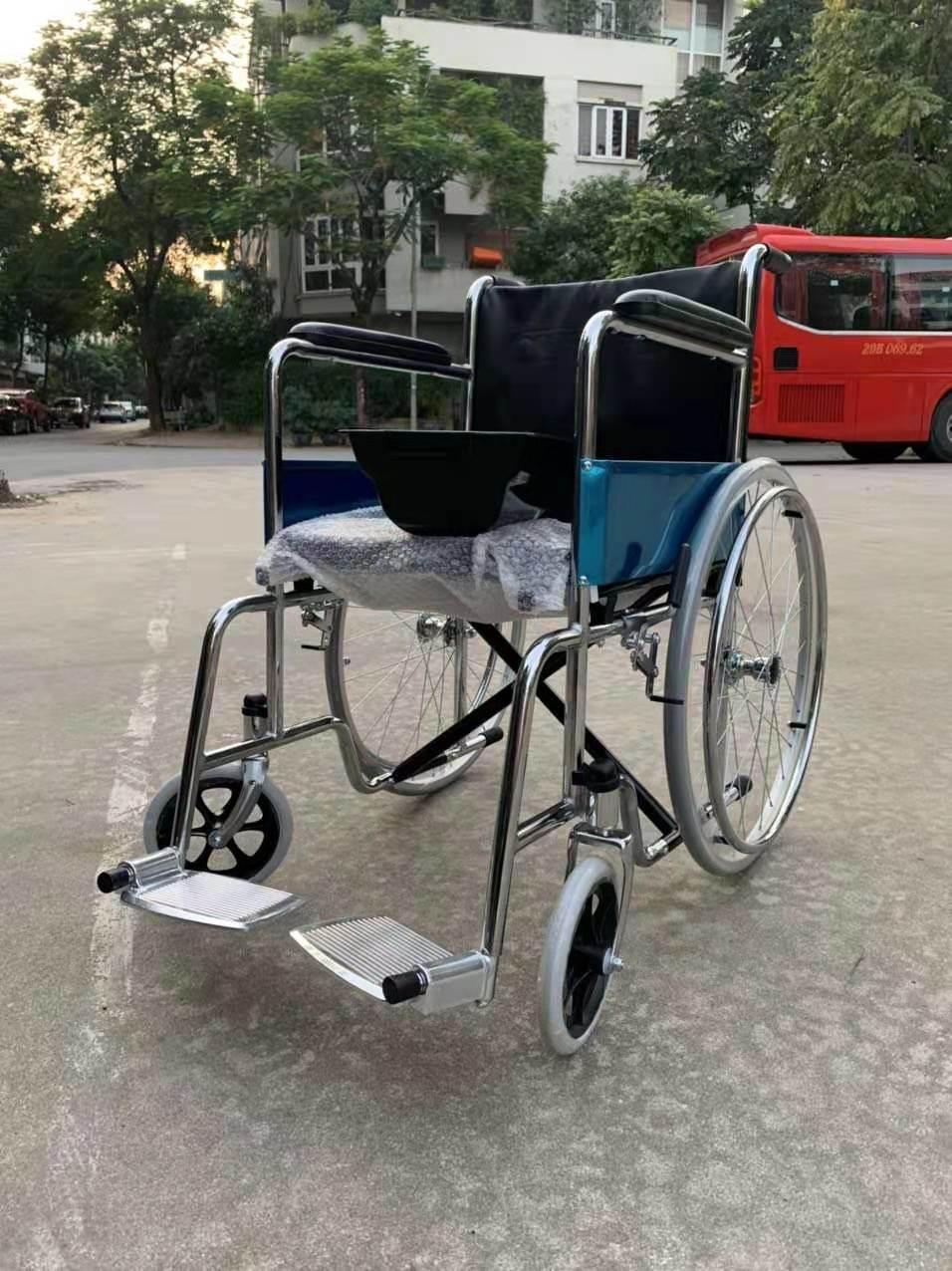 China Best OEM/ODM Medical Wheelchair Manufacturer 809 Chrome Cheapest Wheelchair