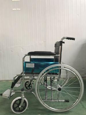 Steel Aluminum Commode Chair Sport Electric Power Manual Wheelchair