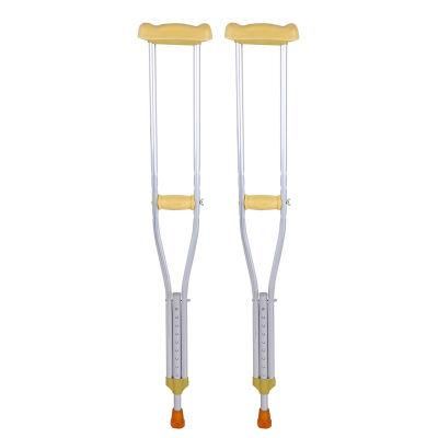 Portable Lightweight Easy Adjustable Aluminum Walking Crutches