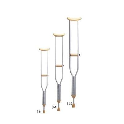 Folding Adjustable Crutches Aluminum Alloy Double Adjustable Telescopic Foldable Crutches