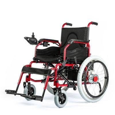 New Portable Easy Folding Aluminum Alloy Power Electric Wheelchair