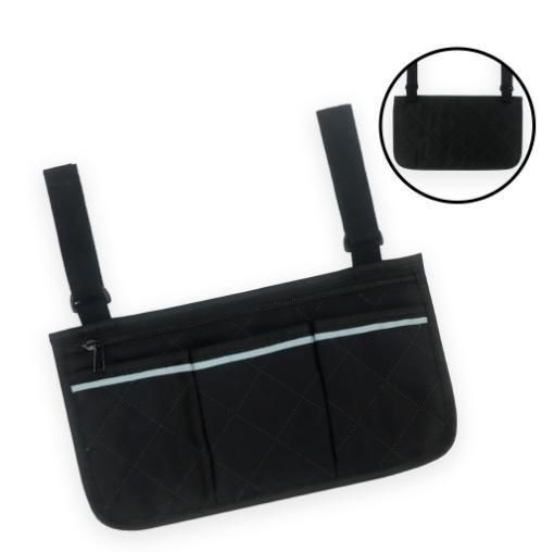 Storage Pouches for Home Outdoor Baby Cart Wheelchair Armrest Accessories Side Bag