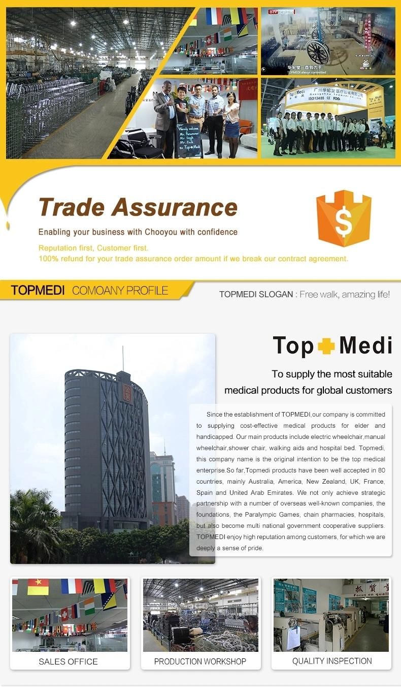 Topmedi Electric Stair Climber Wheelchairs for Disabled