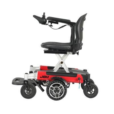 New Design 360&deg; Rotate Electric Aluminium Alloy Folding Wheelchair