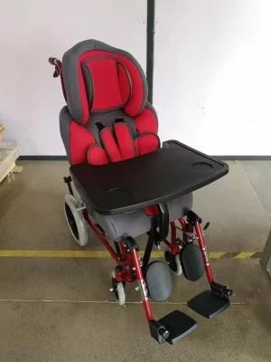 Reclining Lightweight Folding Arm Rest Lift up Cerebral Palsy Wheelchair for The Disabled