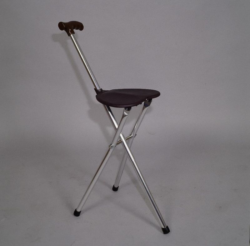 Big Small Base Quad Cane Walking Stick Aids Height Adjustable Aluminium