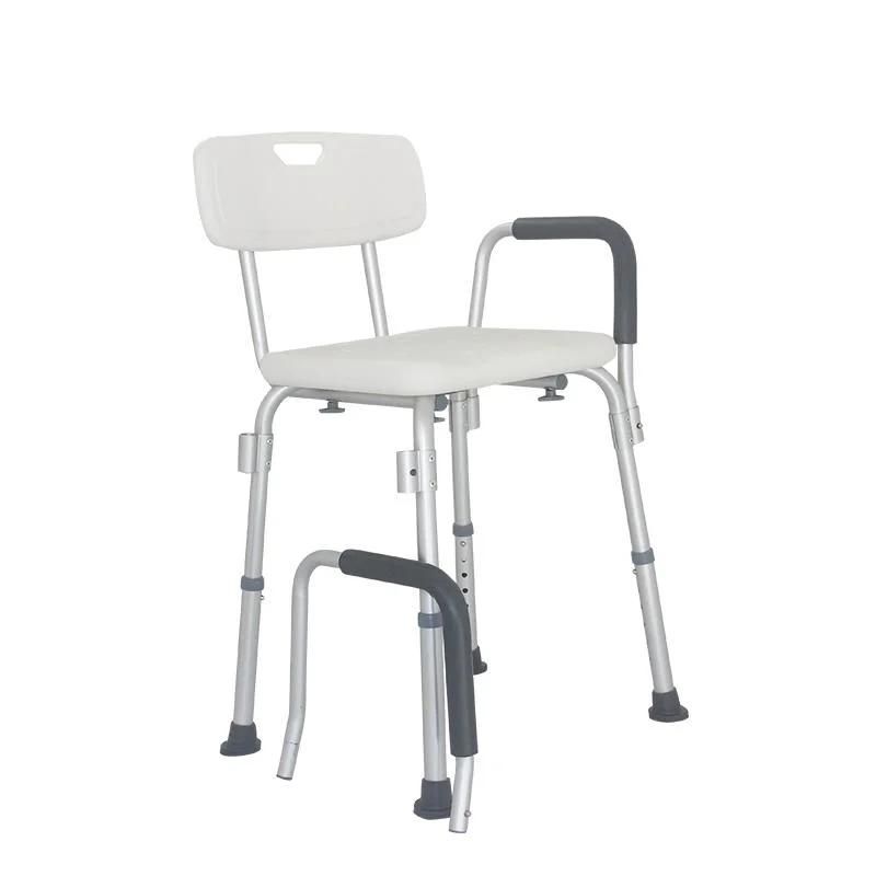 Mn-Xzy003 Adjustable Bath Chair Folding Non-Slip Shower Chair with ISO