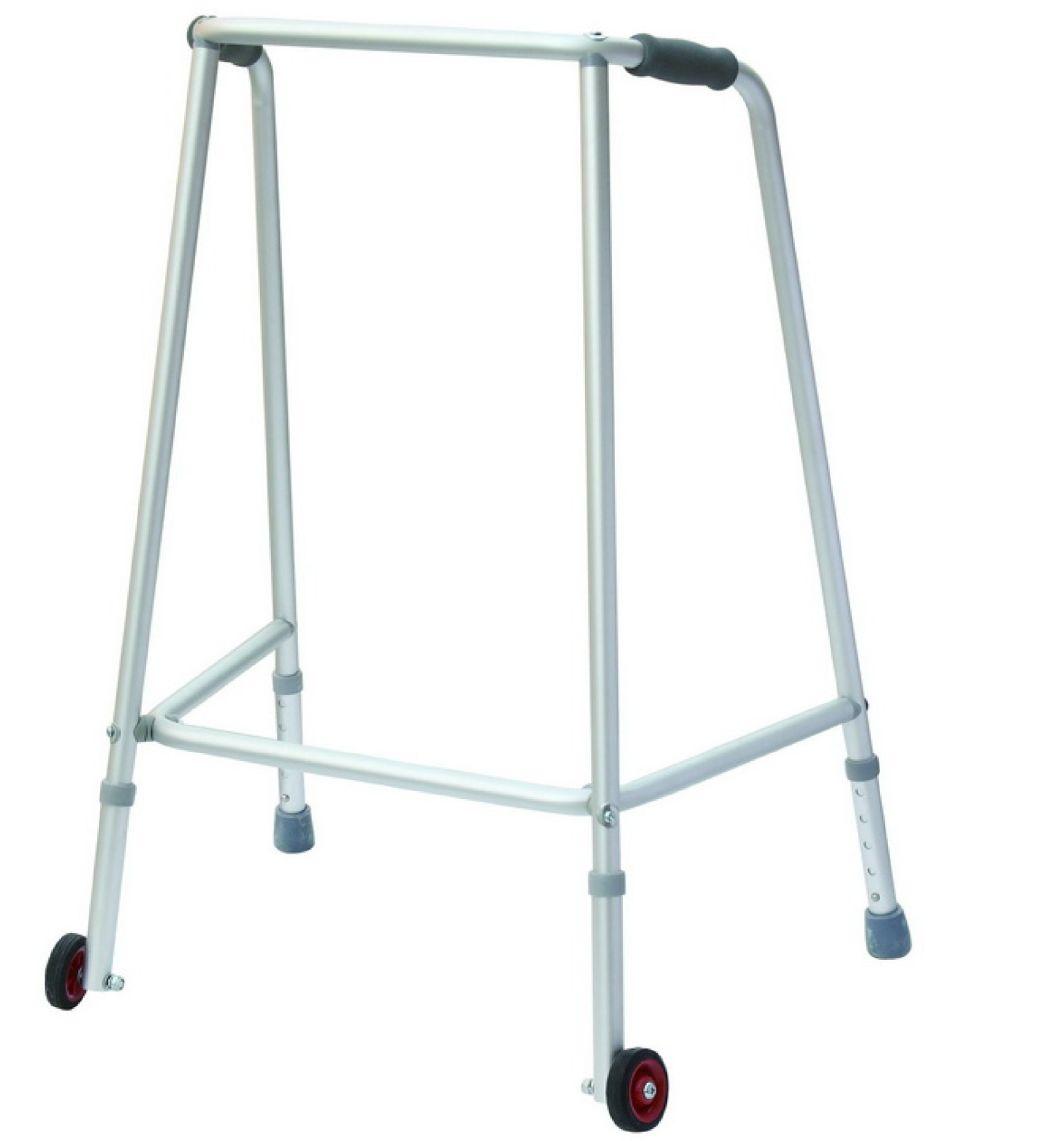 Rollator Walker Aidapt Dual Riser Deluxe Fixed Aluminium Walking Frame