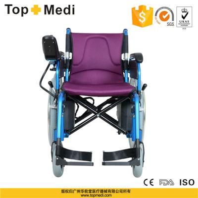 Tomedi Aluminum Handicapped Electric Power Wheelchair with Lead-Acid Battery