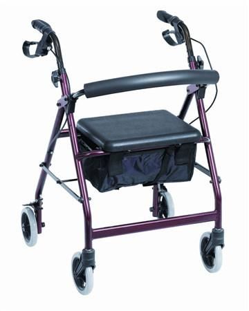 Aluminum Rollator for Disabled People Walking