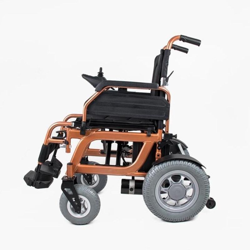 Heavy Duty Handicapped Equipment Outdoor Powered Motorized Folding Electric Wheelchair