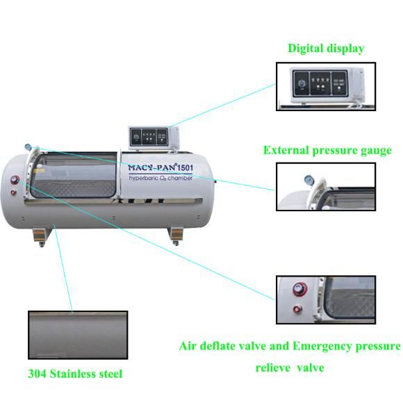 1.5 ATA Hard Hyperbaric Oxygen Chamber for Business