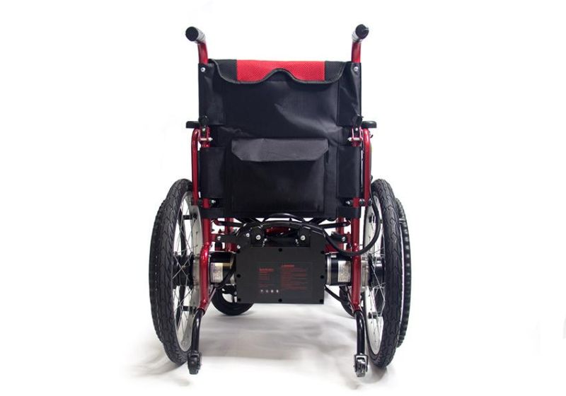 Ce Lightweight Electric Folding Power Wheelchair for Handicapped Elderly