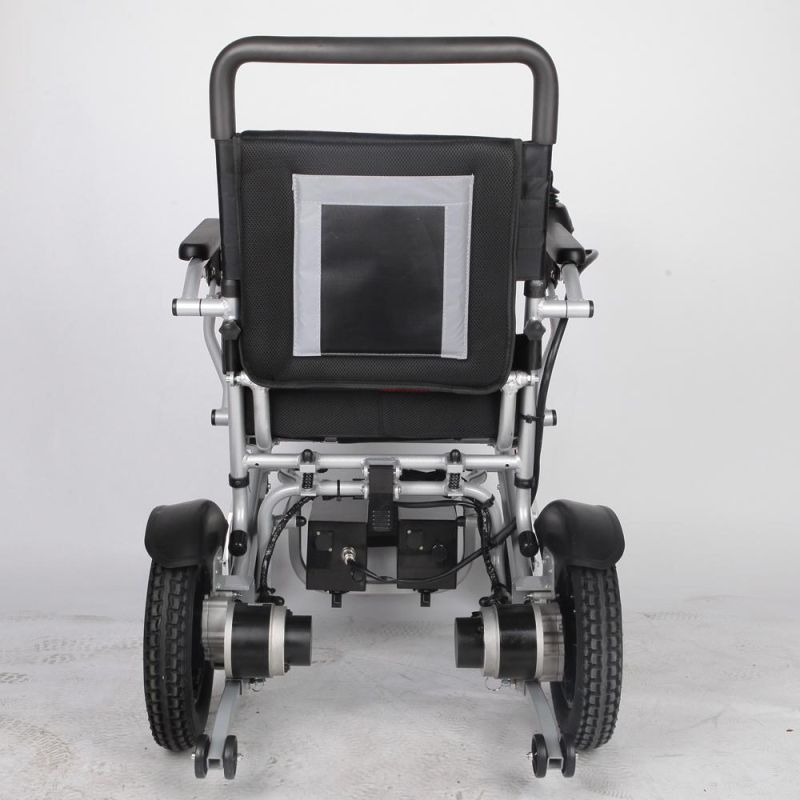 Medical Lightweight Folding Electric Wheelchair with 24V