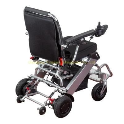 aluminum Alloy Motorized Battery Powered Power Wheelchair with Ce, ISO13485