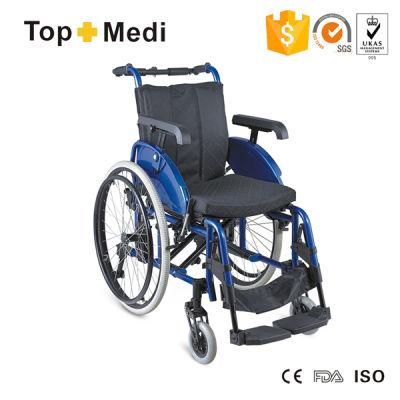 Manual High End Lightweight Wheelchair with Aluminum Frame