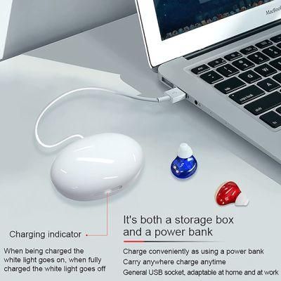 Hot Selling Rechargeable Hearing Aid in Ear Digital Invisible Hearing Aids for The Deaf