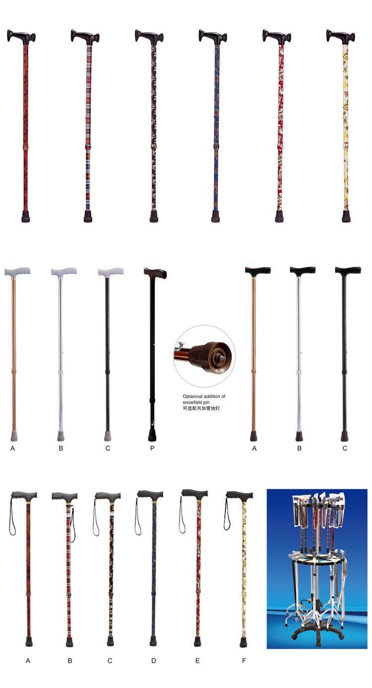 Wholesale 4 Legs Underarm Medical Crutches Canes Walking Stick