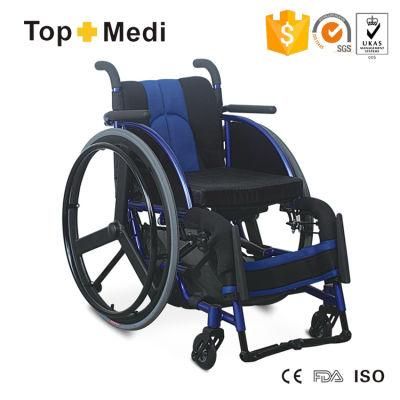 Quick Release Wheel Leisure Lightweight Aluminum Sport Wheelchair Rehabilitation Training