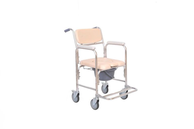 CKD Commode Chair with Soft Cushion Seat