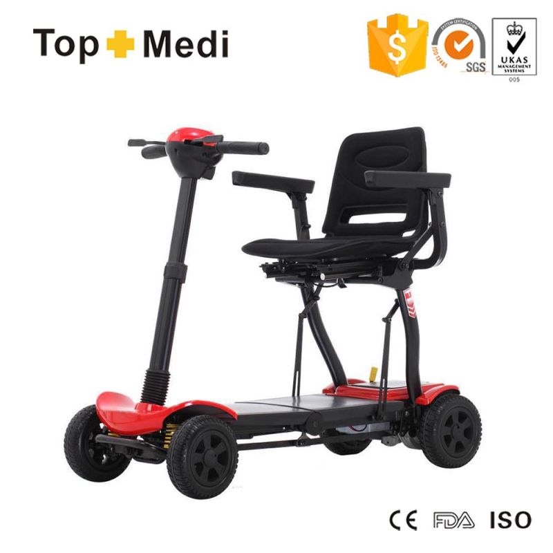 Topmedi Full-Automatic Remotecontrol Electric Folding Mobility Scooter