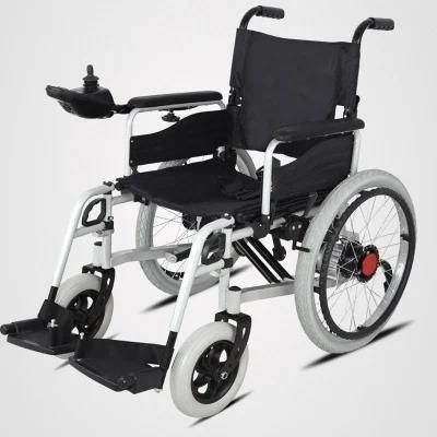 Cheap Folding Electric Power Wheelchair for Disabled People