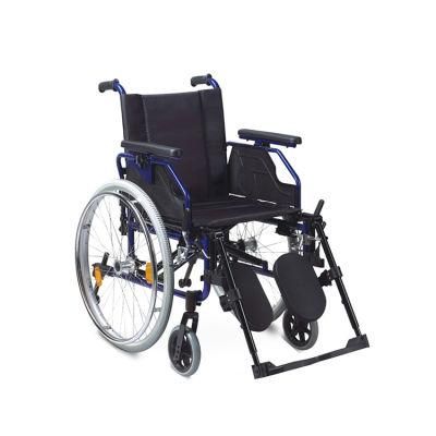 Portable Foldable Lightweight Aluminum Alloy Handicapped Elderly Wheelchair