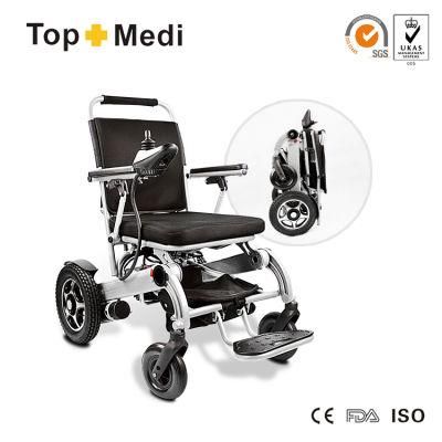 Ce SGS Mini Lightweight Folding Handicapped Power Electric Wheelchair