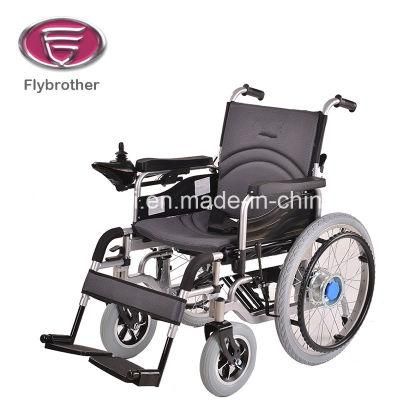 Handicapped Electric Motor Powered Wheelchair