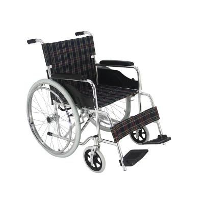 Manual Folding Medical Adult Aluminum Wheelchairs Foldable