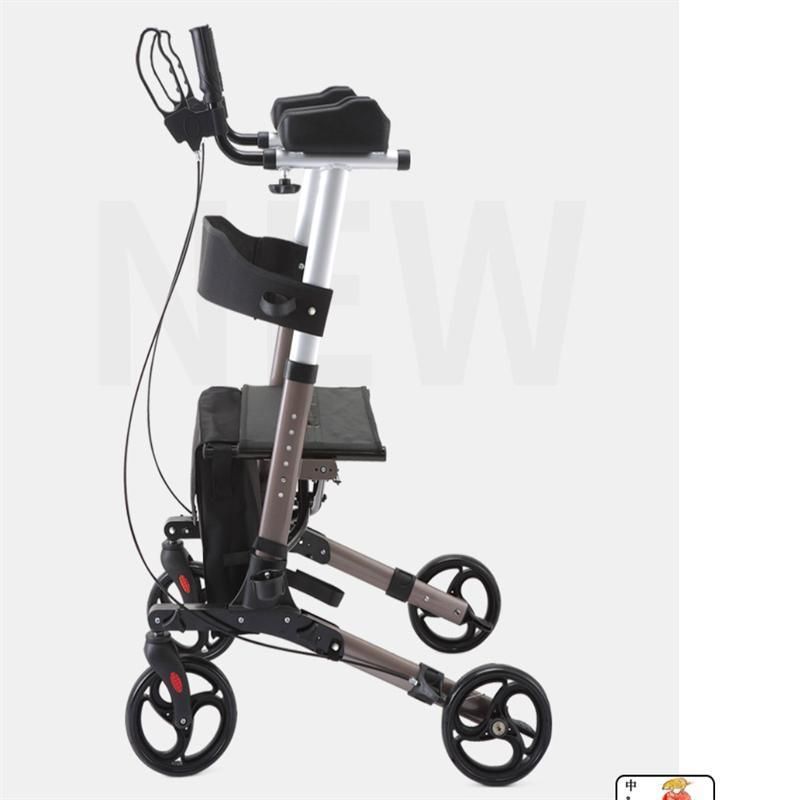 Stand up Walker with Metal Wheels Stand up Folding Roller