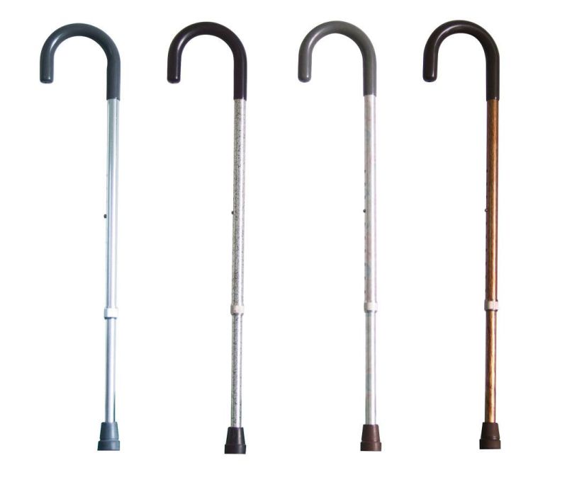 Big Small Base Quad Cane Walking Stick Aids Height Adjustable Aluminium