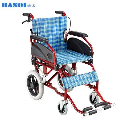 Hq 902L Aluminum Alloy Ultra- Lightweight Wheelchair Folding Wheelchair