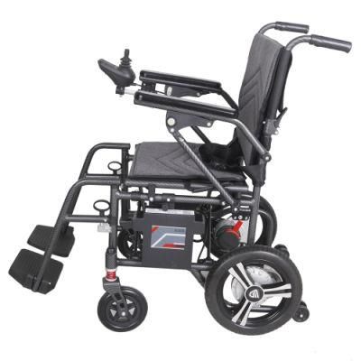 Cheapest Handicapped Folding Motorized Power Electric Wheelchair for Disabled