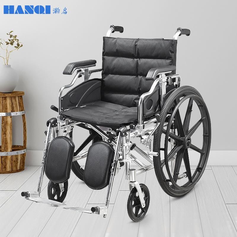Hq903L High Quality Medical Manual Lightweight Fordable Wheelchair
